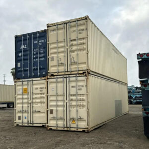 40 Ft Hc Used Shipping Containers High Cube Wind And Watertight